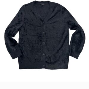 Liverpool Black Fuzzy Cardigan